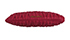 Matelasse Clutch, top view